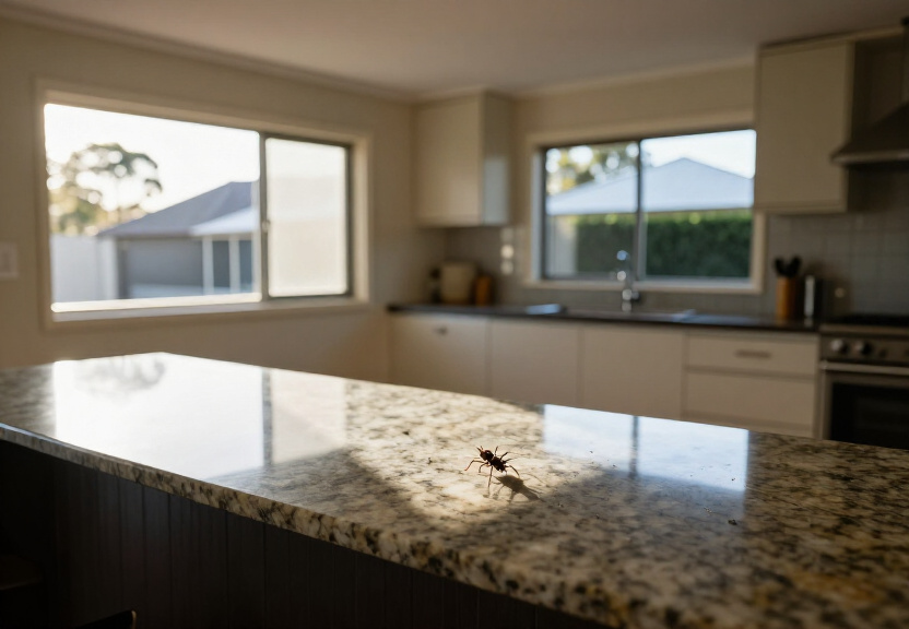Ant-free home in Camellia after treatment